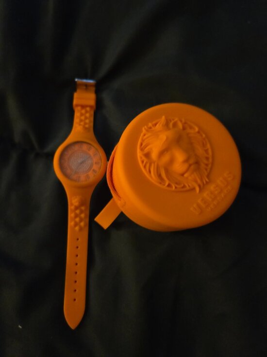 Verses Versace watch orange like new